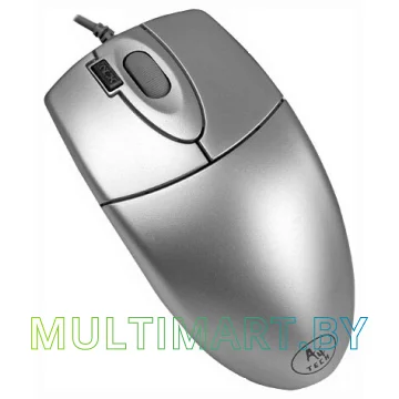 Мышь A4Tech OP-620D (серебристый)